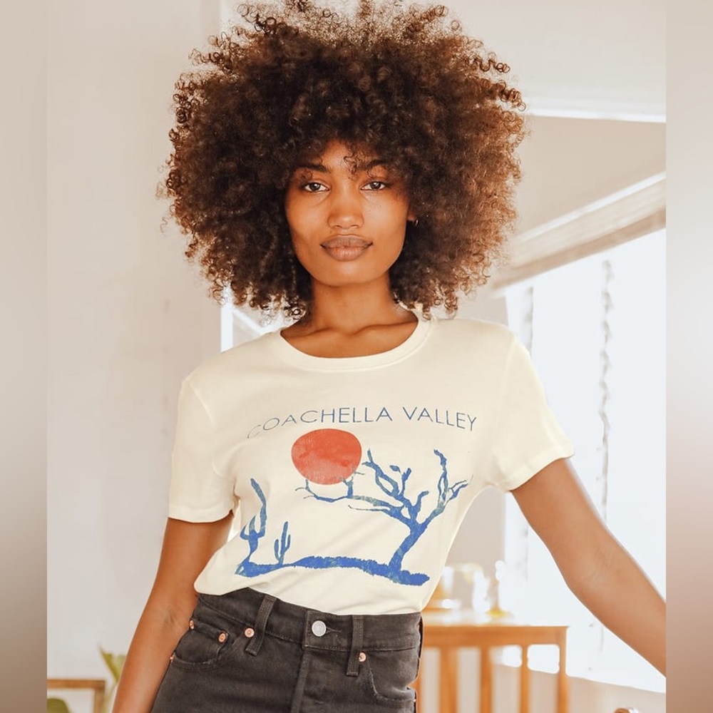 lulus Coachella valley graphic tee